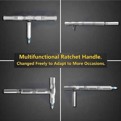 Complete Ratcheting Screwdriver Set