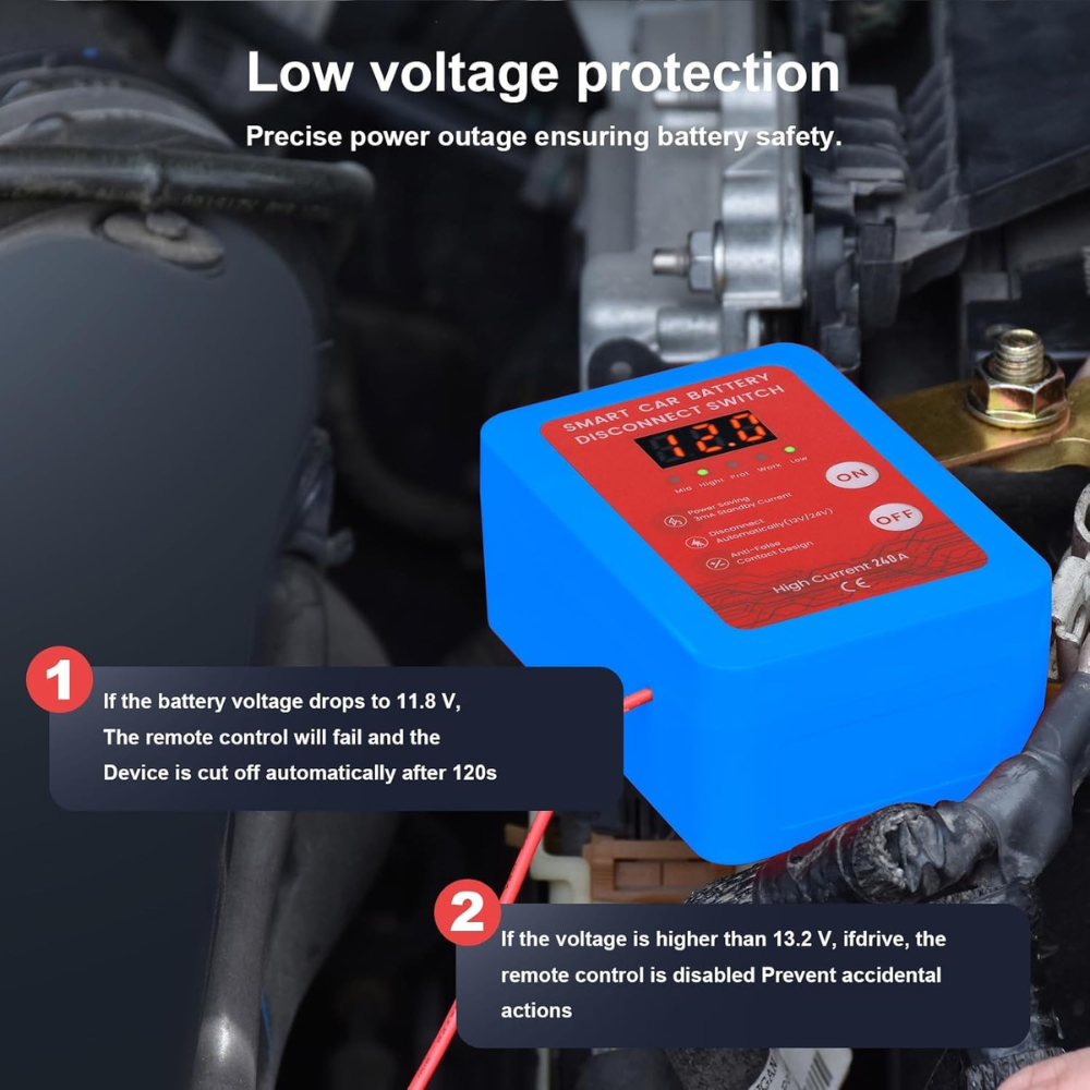 GHOSTSWYTCH Anti-Theft Battery Disconnect Module